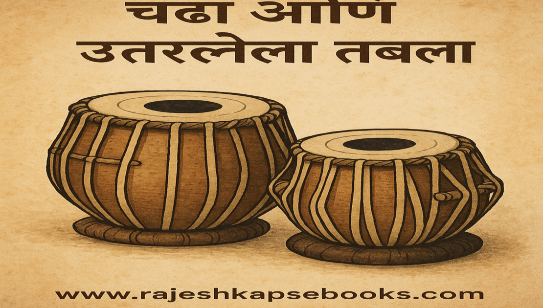 चढा आणि उतरलेला तबला